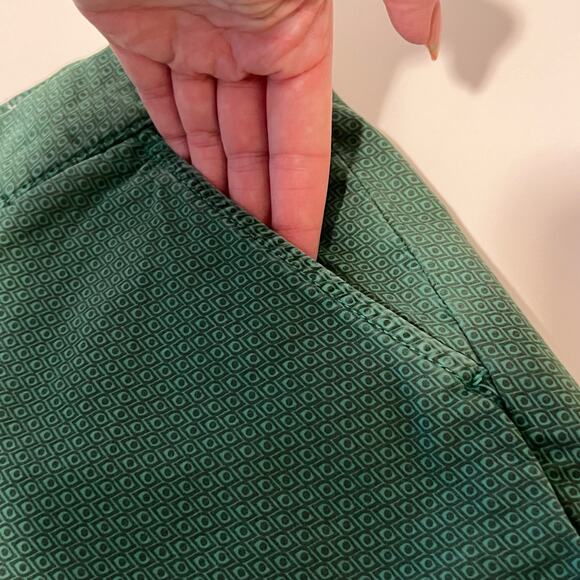 Hero Seven France Mens' Green Pattern Chino Pants 32 x 30 - Picture 14 of 15